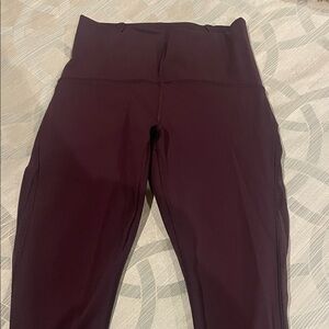 Lululemon High-Rise Crop 17” leggings